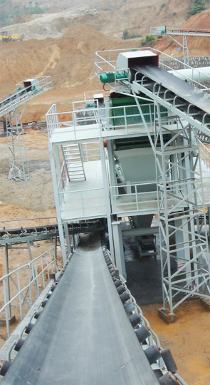 帶式輸(shu)送機（散料(liào)輸送）