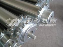 雙排(pái)鏈片車制輥筒(tong)