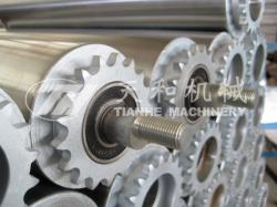 鋼制(zhi)單鏈車制輥筒(tong) 偏心軸（鍍硬鉻(gè)）