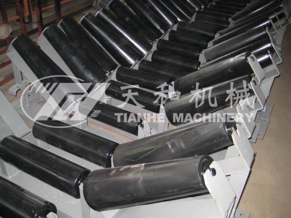 錐形(xíng)上調心托輥(gǔn)組 DTII型